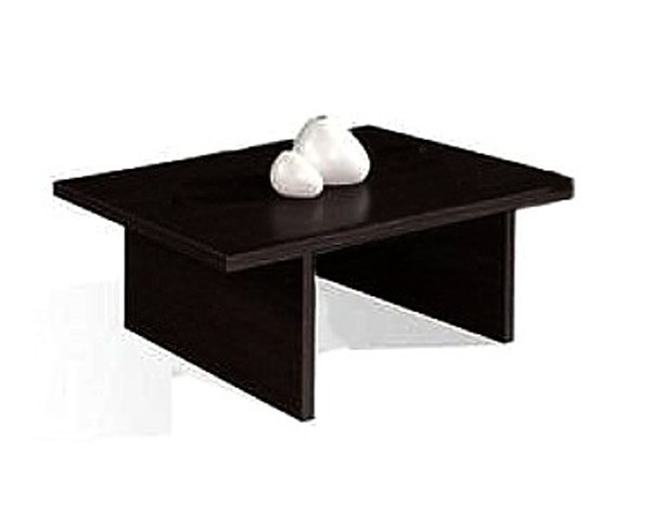 mesa de centro color chocolate